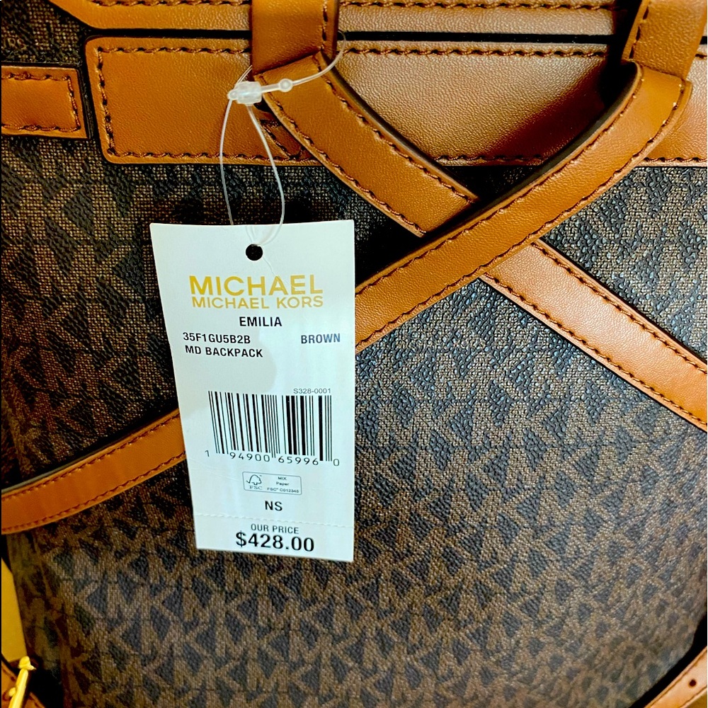 Micheal Kors backpack style purse. Large size.